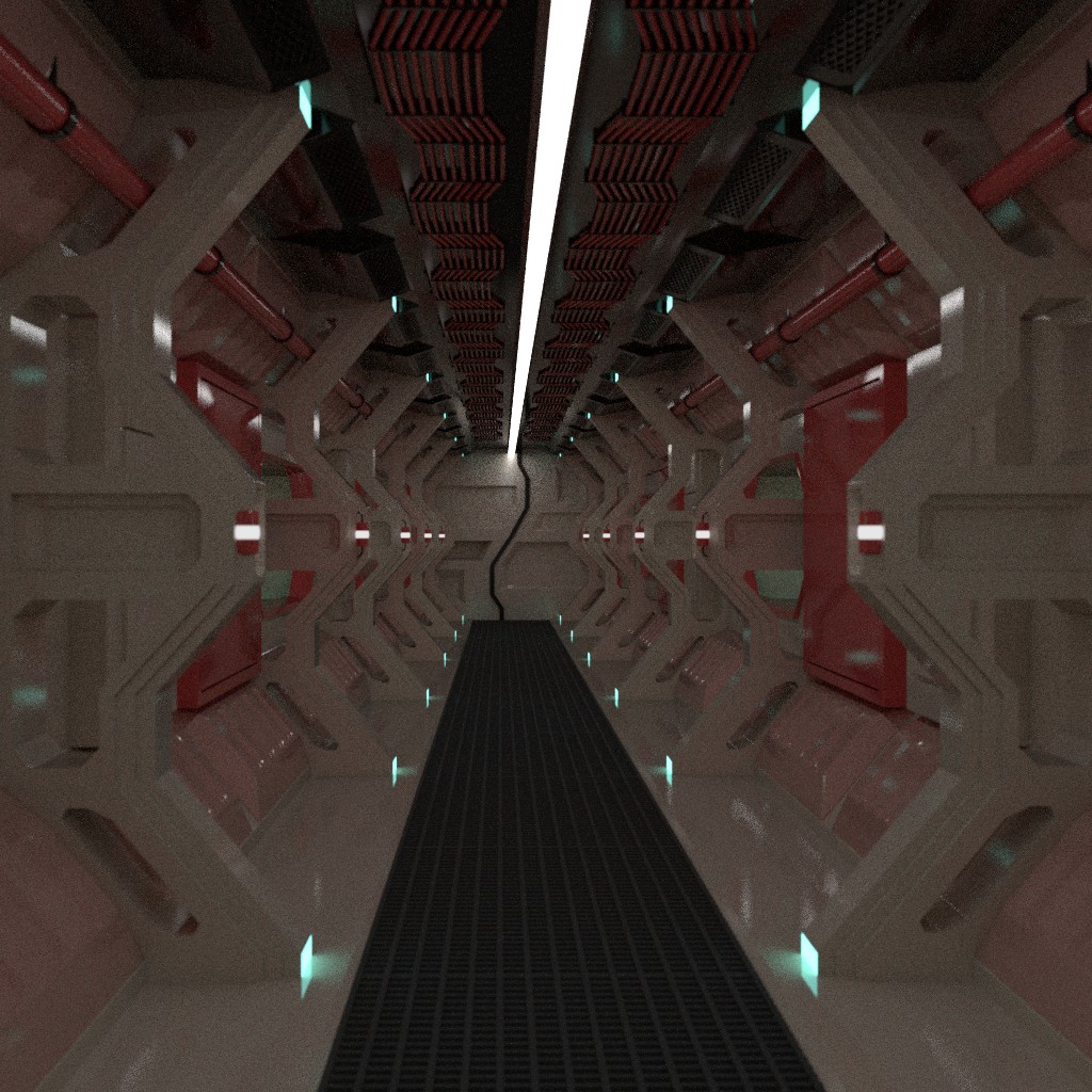 Space Hallway preview image 1